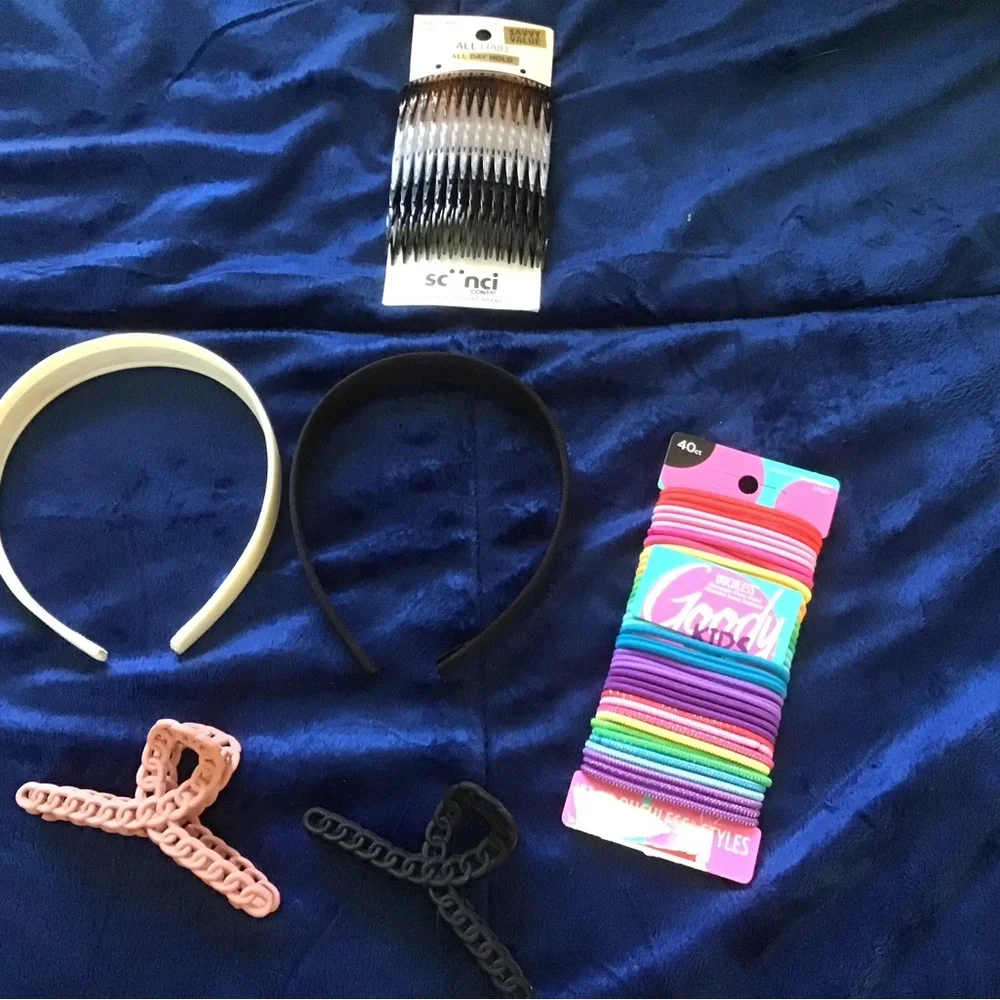 Kids Hair Accessories, Most New, Colorful Hair Ties, Headbands & Hair Combs